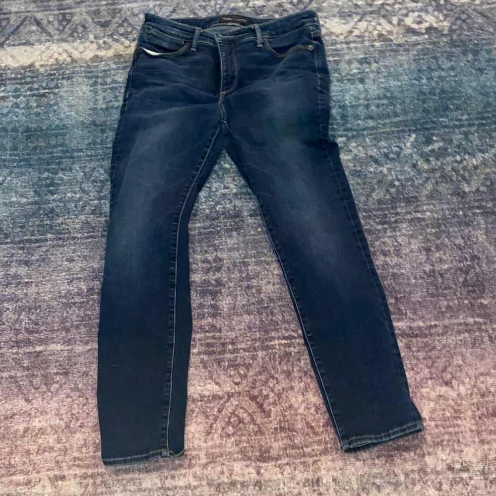 Lucky Brand Jeans Dark Blue HAYDEN SKINNY 6 /28 ankle EUC